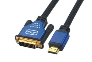 Wholesale QS6006，HDMI to DVI-D Digital Video Cable from china suppliers