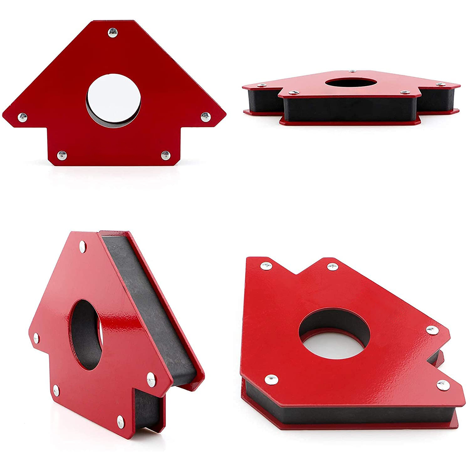 Strong Arrow Shape Magnet Weld Holders for Multiple Angles 2.2kg Customized Support OEM