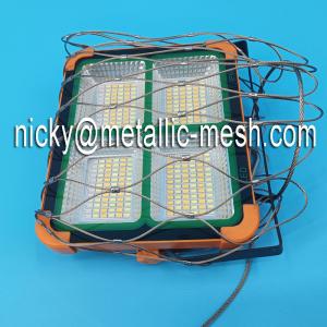 Wholesale 80mm Flexible Light Drop Anti Safety Net Stainless Steel Rope Net Bag from china suppliers