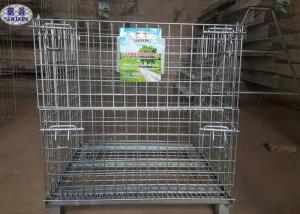 Wholesale Industrial Welded Steel Wire Container Storage Cages from china suppliers