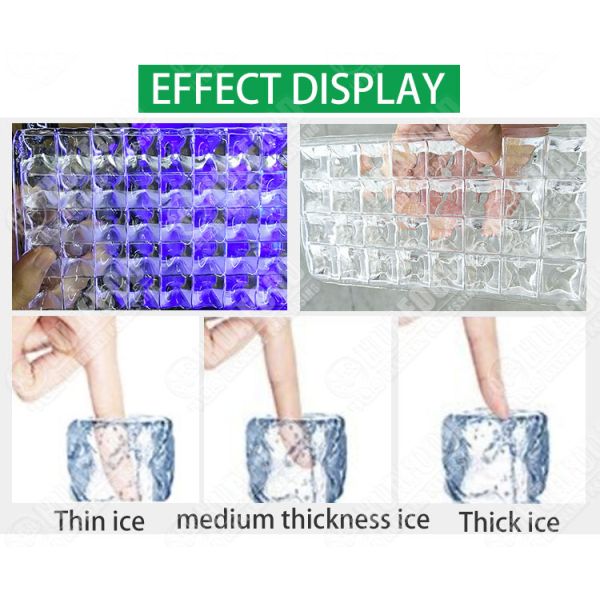 Ice Cube Making Machines/1000lbs/24hr Ice Maker Gourmet Shape Ice Cube Maker Machines