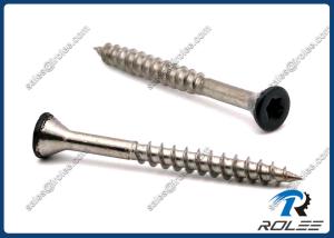Wholesale Black Painted Head Stainless Steel 304 Countersunk Head Torx Wood Deck Screw from china suppliers