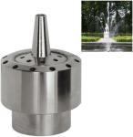 Stainless Steel Blossom 3 Tiers Water Fountain Jet Nozzle Water Fountain Spray