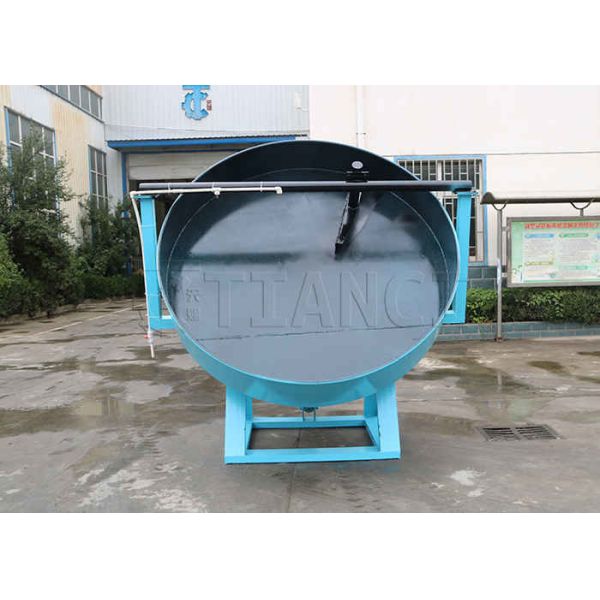 Organic Fertilizer Production Line Animal Waste Pan Disc Pelletizer Granulation Machine
