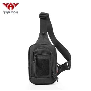 Wholesale Durable Black Nylon Tactical Sling Bag , Cross Body Gun Backpack from china suppliers