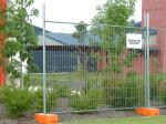 75*75mm Hot Dip Galvanized Temporary Security Fencing
