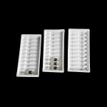 10ml Drug Bottle APET White Plastic Blister Packaging Vial Holder Tray