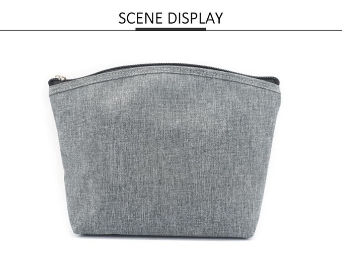 Multi-Function Pure Color Blank Portable Travel Makeup Cosmetic Bag