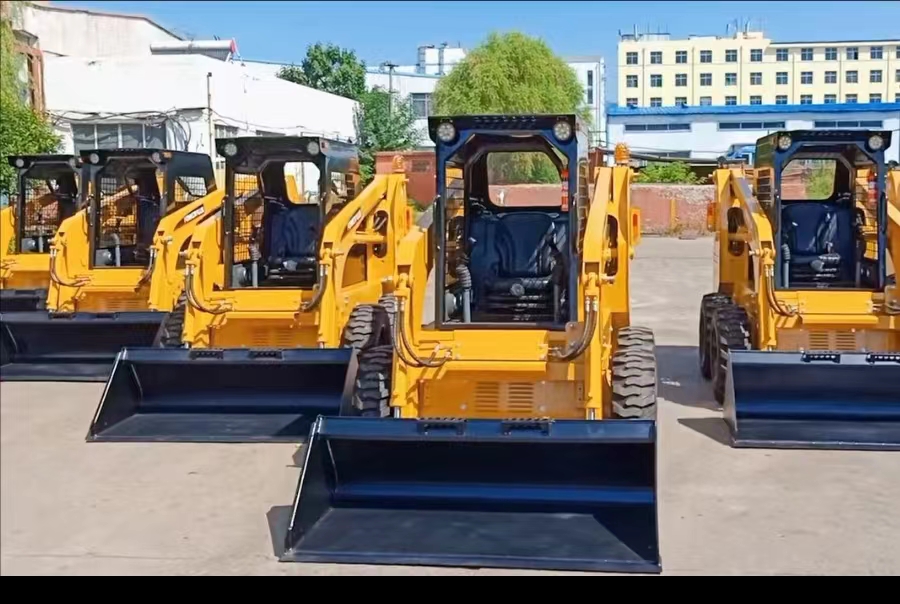 Energy Mining Skid Steer Loader Rubber Tracks with Attachments Ship to USA Canada