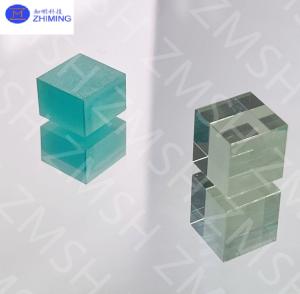 Wholesale Olive green sapphire rough gemstone Synthetic 99.999% Al2O3 hardness Mohs 9.0 from china suppliers