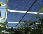Outdoor Hdpe Raschel Knitted Garden Shade Netting , 80%-100% Shade Rate