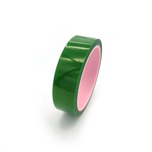 Wholesale Polyester Silicone ESD Masking Tape Anti Aging 2.4mil Green Color from china suppliers