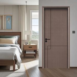 Wholesale Residence WPC Hollow Door Gross Weight 35-45Kg/Set For Water-Resistant Internal Door from china suppliers