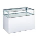1.5m Drawer Chocolate Display Cabinet , Square Glass Commercial Cake Fridge