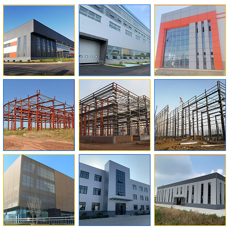 Long Span Anti Vibration Prefabricated Steel Structure Building Modular
