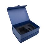 Embossed Logo Cardboard Special Paper Vitamin Subscription Box With EVA Insert