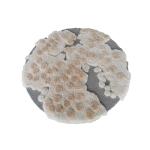 Pure Handmade Wool Irregular Rugs For Living Room 1000*1000mm
