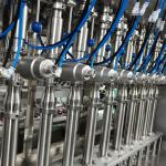 Fully Automatic 304/316 Stainless Steel Piston Pump 50ml Liquor Bottle Filling