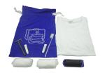 Simple Pack Airline Travel Kits , Travel Amenities Kit With White Nightclothes