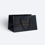 Custom Printed Logo Luxury Gift Paper Bag with Your Own Logo Gravure Printing