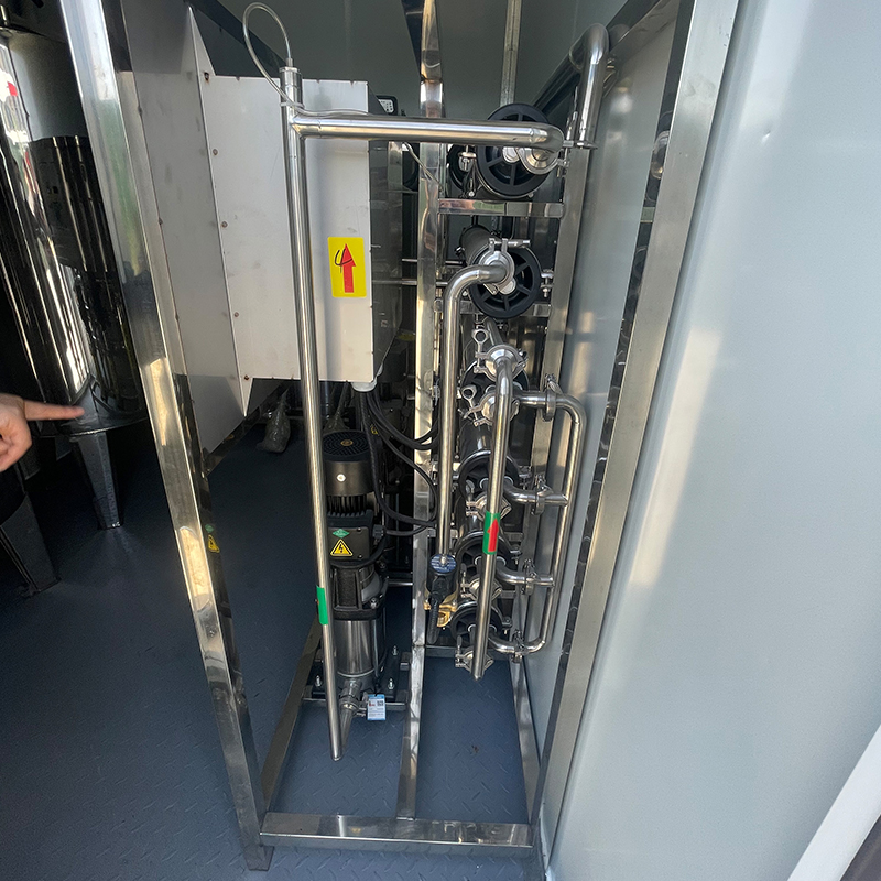 Core Components Pump Brackish Water Treatment Plant for Underground Well Tap Water