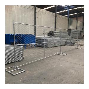 China Orange Infill Mesh Opening 100mm X 300mm Security Temporary Fence Panels on sale
