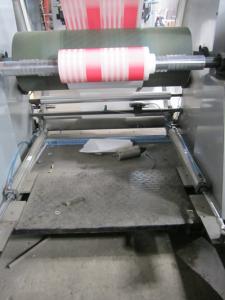 Wholesale Hydraulic 4 Color Sticker / Paper Bag Printing Machine With Unwinder Rewinder from china suppliers