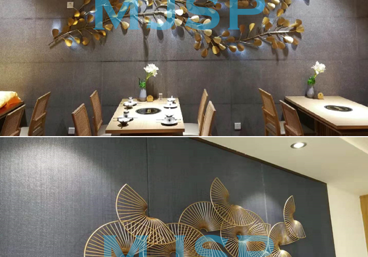 Custom 3D Mixed Media Painting Light Luxury Handmade Relief Wall Art Painting 6 Color