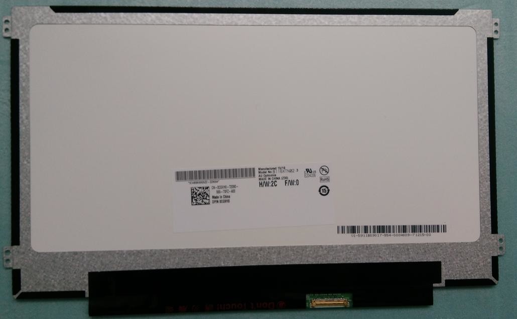 AUO 11.6inch 220cd/m2 Desktop lcd Module B116XTN02.2 1366×768 WXGA