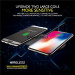 2018 CE FCC 10W FAST Speed Portable mobile phone accessories charger Qi wireless