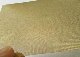 High Strength Brass Woven Wire Mesh For Papermaking Recyclable Feature