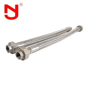 Wholesale Stainless Steel Wire Braided Flexible Metal Hose Union Type Metal Braided Water Flexible from china suppliers