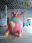 Attractive Large Inflatable Unicorn , Customized Durable Unicorn Balloon
