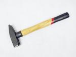 DIN standard carbon steel materials Machinist Hammer with double colors wooden