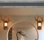 Vintage wall lamp living room bedside bedroom art wall light aisle cafe corridor