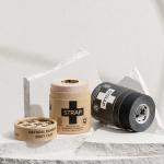 Custom Cardboard Round Paper Tube Packaging Environmentally Friendly Natural