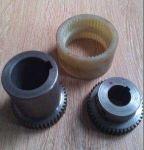 Wholesale Vibration Absorption Flexible Shaft Coupling , Rust Resistant Sleeve Gear Coupling from china suppliers