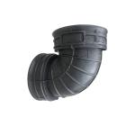 Corrugated HDPE Pipe Fittings / Double Wall 90 Degree Elbow Customized