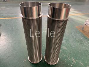 Wholesale Dia 230mm Duplex Steel Wedge Wire Cylinder For Strainer from china suppliers