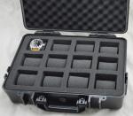 Black Plastic Waterproof Watch Box ABS PP Alloy IP67