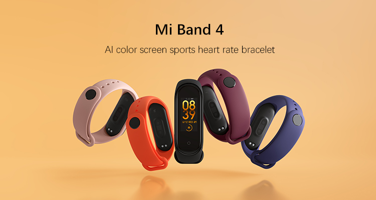 Xiaomi Mi Band 4 Global Version Fitness Tracker Sport Waterproof MI Smart Band 4 Bracelet Mi Band 4