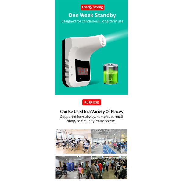 10cm Forehead Body Infrared Thermometer