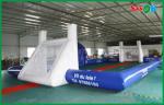 Inflatable Football Game PVC Waterproof Football Shaped Inflatable Pool Field