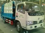 Dongfeng hanging bucket garbage truck side loader forklift truck small garbage