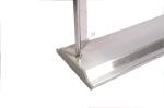 Stainless Steel Roll Up Banner Display Stand Door Shaped 60*160cm / 80*180cm