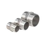 DN8-DN100 Equal 304 316 NPT Hex/Hexagonal Threaded Forged Stainless Steel Nipple