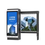 Advertising Car Parking Barrier Traffic Barrier Gate With Vehicle Identification