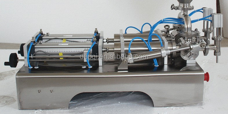 Intelligent 2 Head Liquid Filling Machine High Precision For Honey And Juice