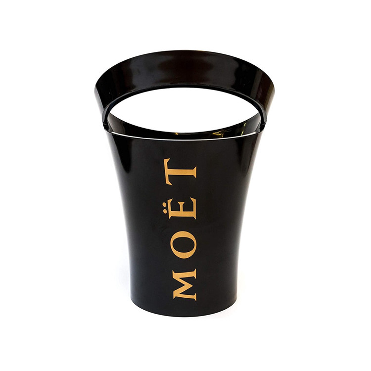 Limited Edition Branded Wine Accessories Plastic Moet Chandon Cooler Party Champagne Bottle Bucket