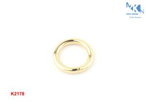 Wholesale Fashion Style Purse Rings Hardware , 19mm Inner Size Metal O Rings For Handbags from china suppliers